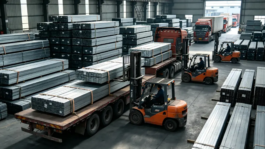 A kulcsfontosságú infrastruktúra-építés támogatása: A Sanhe Steel Company sikeresen leszállította az első tétel nagy szilárdságú speciális építőacélt